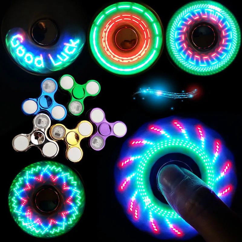 Luminous Fidget Spinner - with 6 colors!