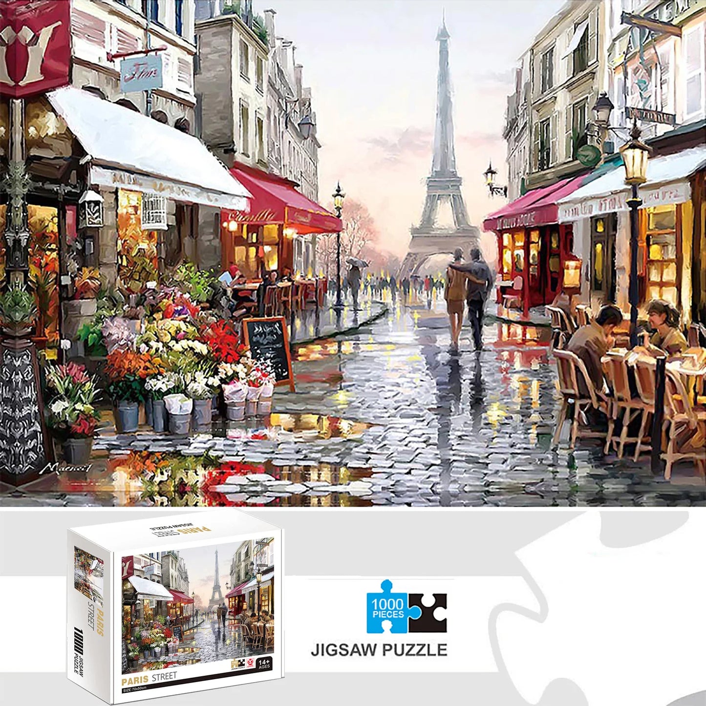 Paris Jigsaw Puzzle -1000 Pieces