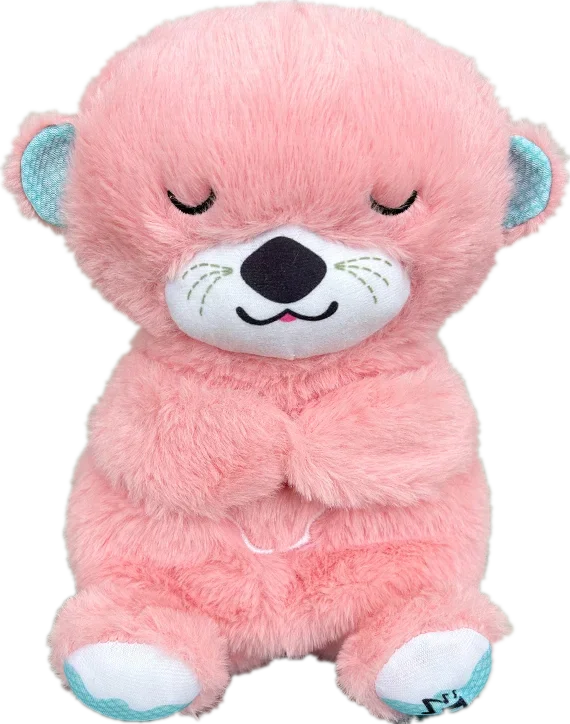 Restoria Otter Plush Doll - Soothing Music and Breathing Sleeping Companion