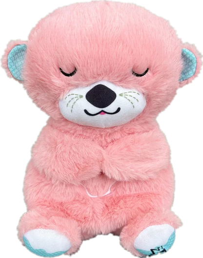 Restoria Otter Plush Doll - Soothing Music and Breathing Sleeping Companion