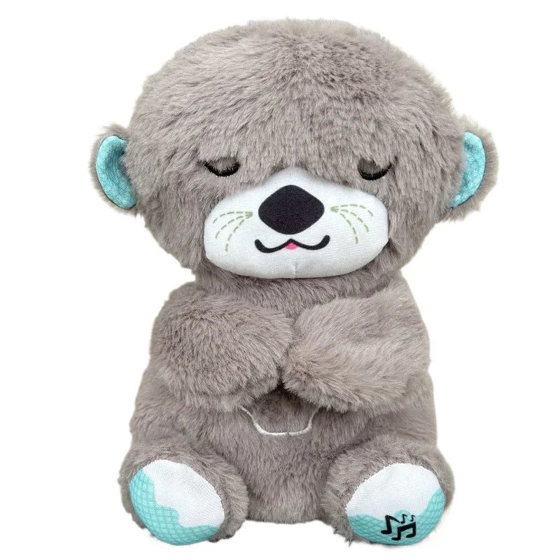 Restoria Otter Plush Doll - Soothing Music and Breathing Sleeping Companion