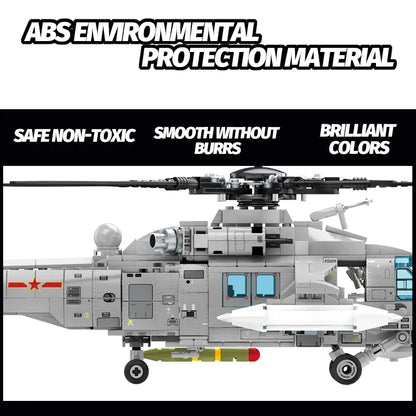 Attack Helicopter Building Blocks