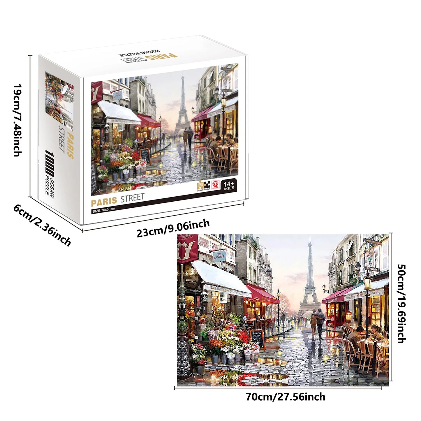 Paris Jigsaw Puzzle -1000 Pieces